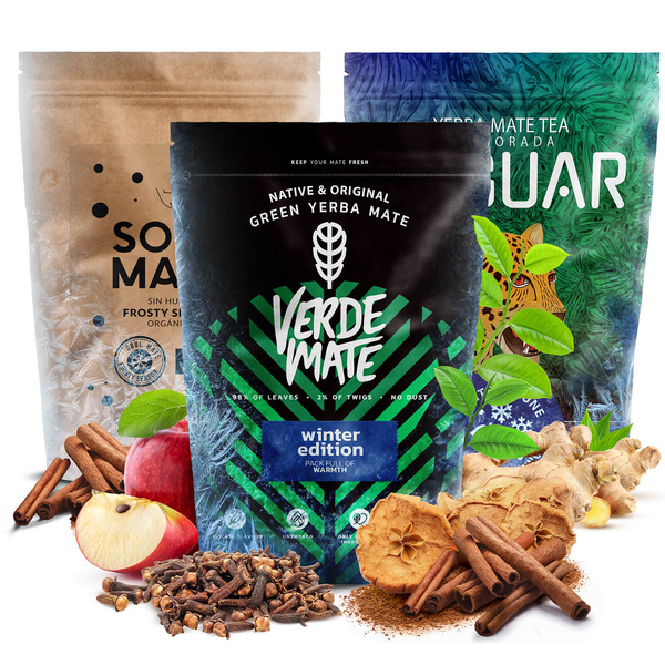 Yerba Mate set d'hiver 3x500g 1,5kg
