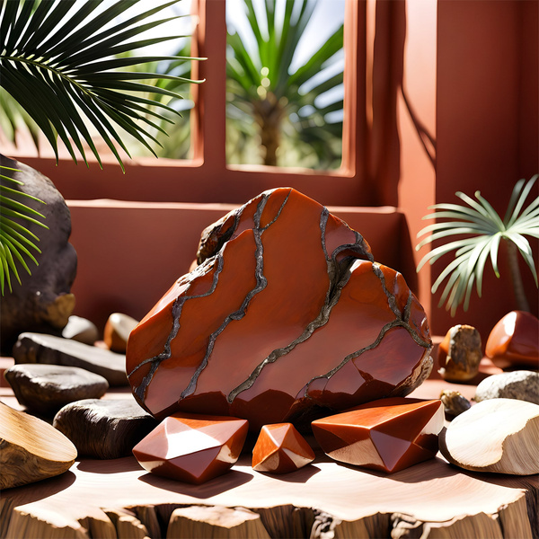 Set de pierres naturelles et de cristaux - ésotérisme, yoga, méditation