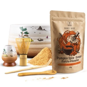 Coffret pour préparer la Orange Matcha