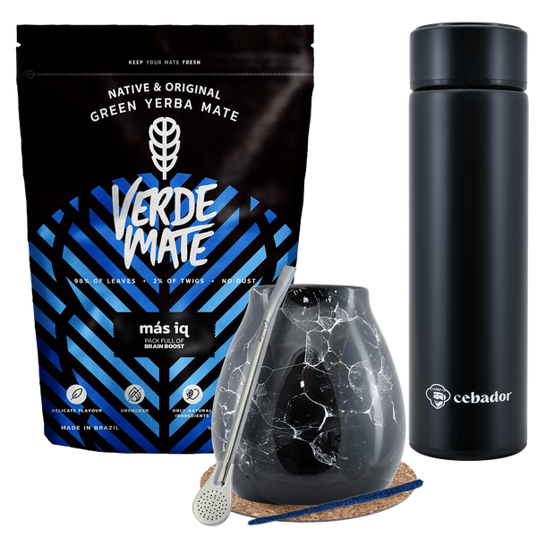 Set Yerba Verde Mate MAS IQ 500g Thermos 7.0 