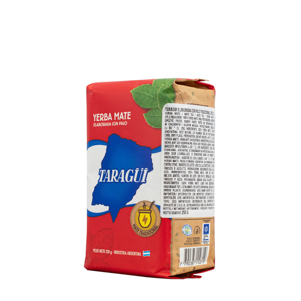 Taragui Elaborada Con Palo Tradicional 0,25 kg