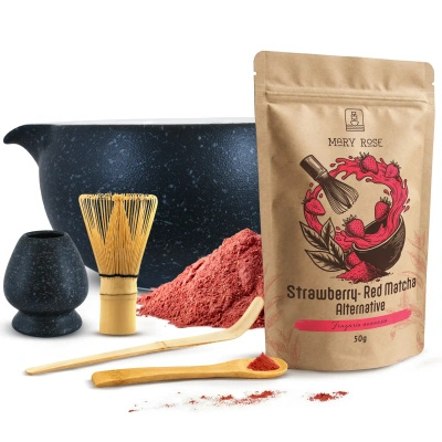 Coffret pour préparer la Red Matcha