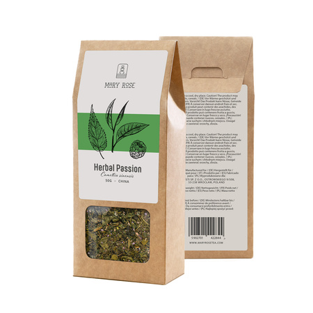 Mary Rose – Thé vert Herbal Passion – 50g