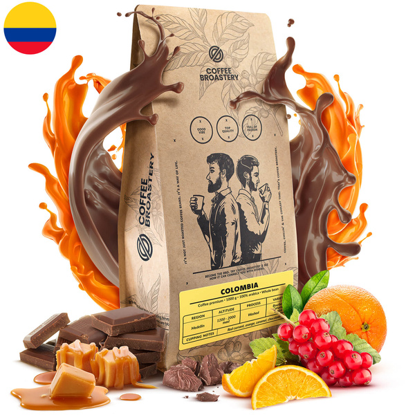 Bro Coffee Roastery – Café en grains Colombia Medellin Premium 1 kg