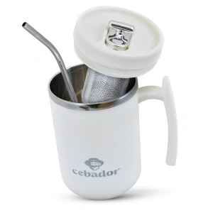 Coffret cadeau de Noël yerba mate Verde Mate Game On 400g + Yerbomos et mug isotherme