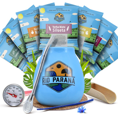 Yerba Maté Rio Parana set de démarrage accessoires
