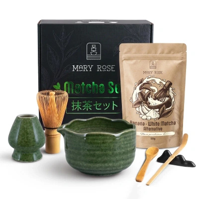Coffret cadeau pour préparer la White Matcha