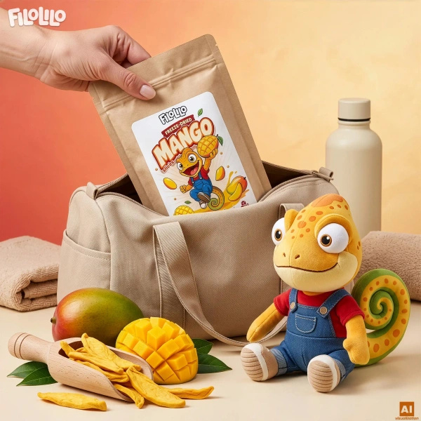 FiloLilo – Mangue lyophilisée en tranches 100 g