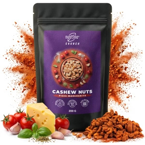 Nustino Crunch – Noix de cajou grillées – Pizza Margherita 200 g