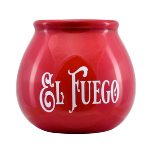 Set de Maté : El Fuego Elaborada 1kg + Calebasse + Bombilla
