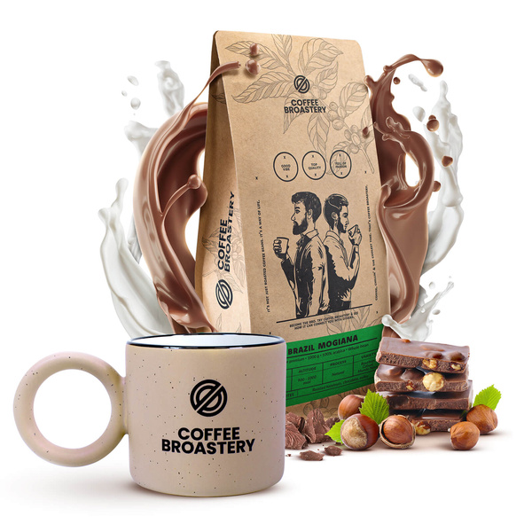Coffret Coffee Broastery : café Brazil Mogiana + mug