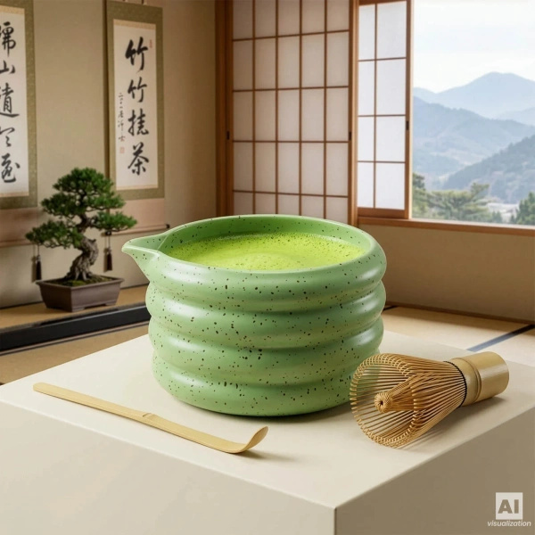 Coffret cadeau : accessoires pour préparer le thé matcha