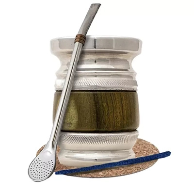 Set d'accessoires pour Maté Palo Santo + Bombilla