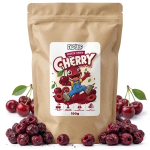 FiloLilo – Cerises lyophilisées entières dénoyautées 100 g