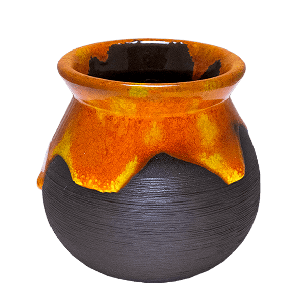 Calebasse en céramique ARCILLA Orange