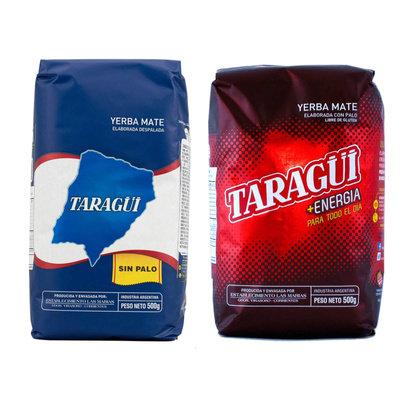 Set de Yerba Maté Taragui 2x500g