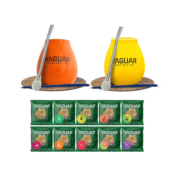 Set 500g Yaguar Bombilla 10x50g pour couples