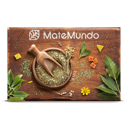 Aimant pour réfrigérateur avec le logo MateMundo