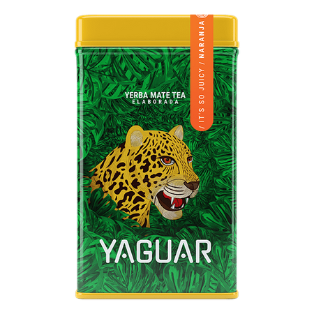 Yerbera - Boîte avec Yaguar Naranja 0,5kg