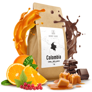 Mary Rose – Café en grains Colombia Medellin premium 1 kg