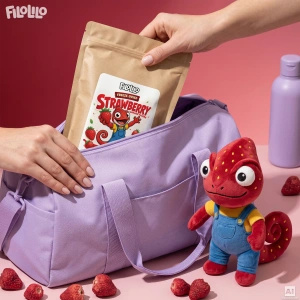 FiloLilo – Fraises lyophilisées entières 100 g