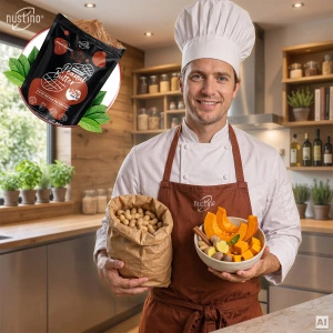 Nustino – Beurre de cacahuète en poudre – Pumpkin Spice (sans sucre ajouté) 400 g
