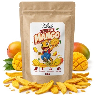 FiloLilo – Mangue lyophilisée en tranches 20 g