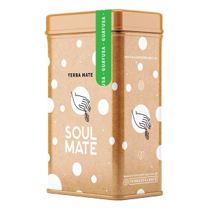 Yerbera – Boîte en métal + Soul Mate Orgánica Guayusa 0,5 kg