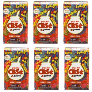 Yerba Mate CBSe Energia avec Guarana 6x500g (3kg)