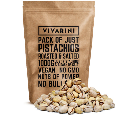 Vivarini – pistaches grillées salées – 1 kg