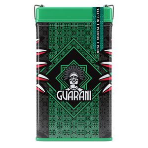 Yerbera – Boîte en métal + Guarani Silueta 0,5 kg