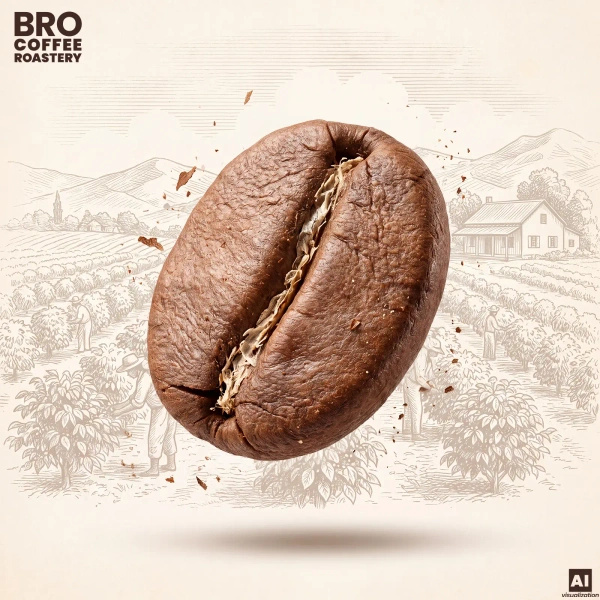 Bro Coffee Roastery – Café en grains Pure Crema 400 g