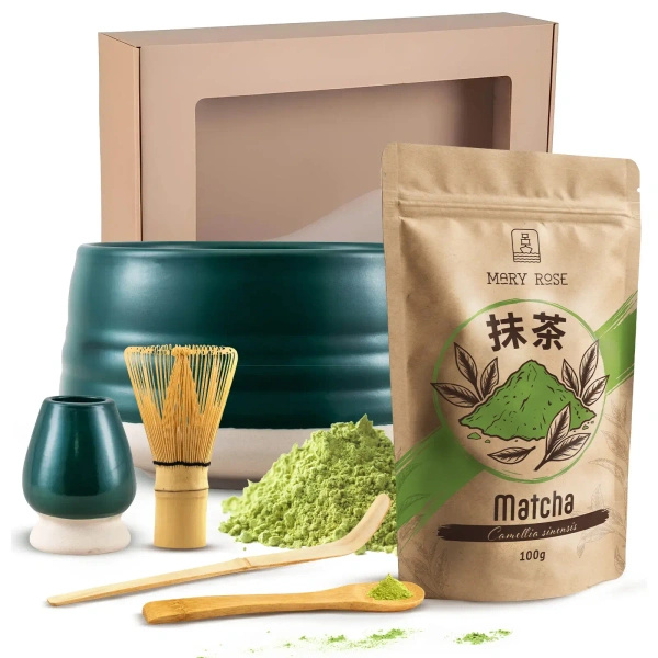 Set cadeau pour l'infusion de thé Matcha