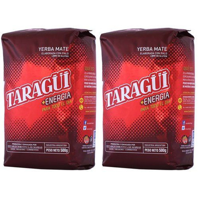 Set de Yerba Maté 2x TARAGUI Energia 500g 0,5kg