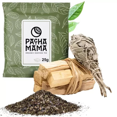 Set d'encens Palo santo + Paquet de sauge + Guayusa