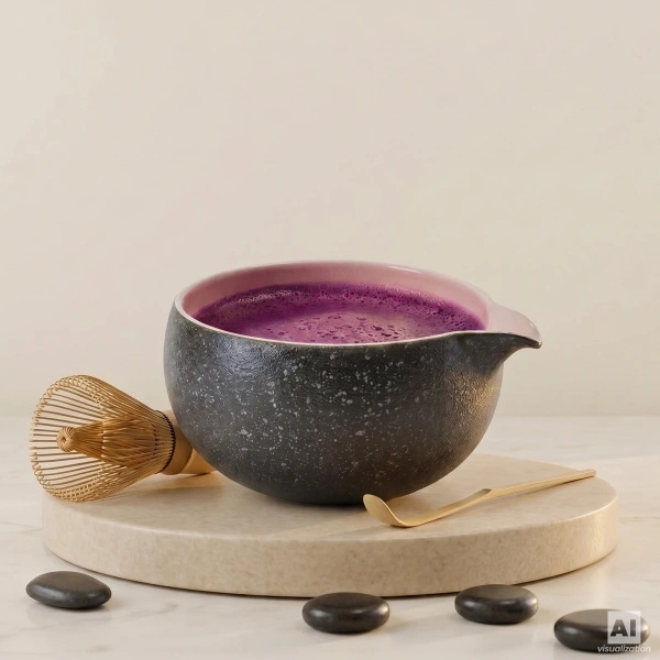 Coffret cadeau pour préparer la Purple Matcha