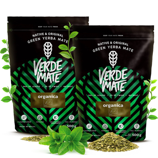 Set de Maté : Verde Mate Organica 2x500g