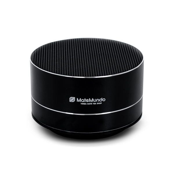 Haut-parleur avec le logo MateMundo