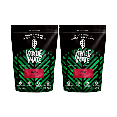 Yerba Verde Maté Green FRESA Fraise 1kg 1000g