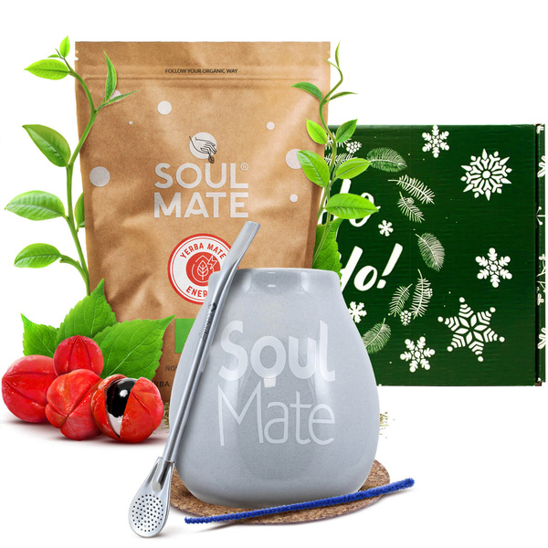 Ensemble de cadeaux Yerba Maté Soul Mate Energia 0,5kg