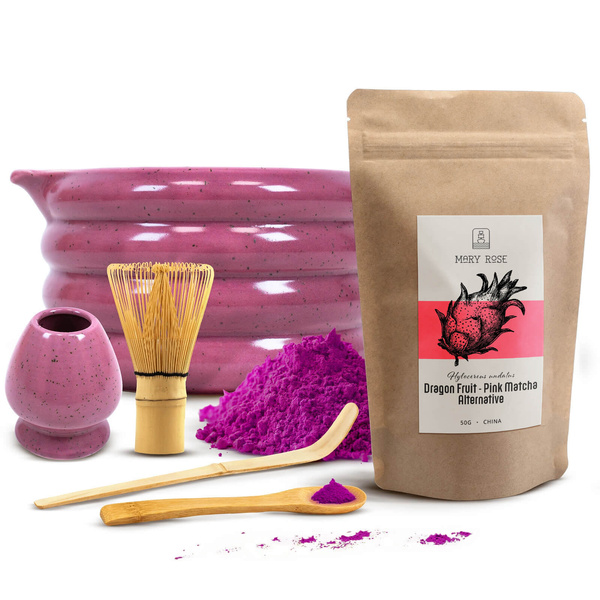 Coffret pour préparer la Pink Matcha