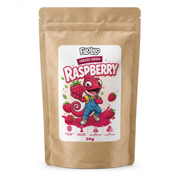FiloLilo – Framboises lyophilisées 20 g