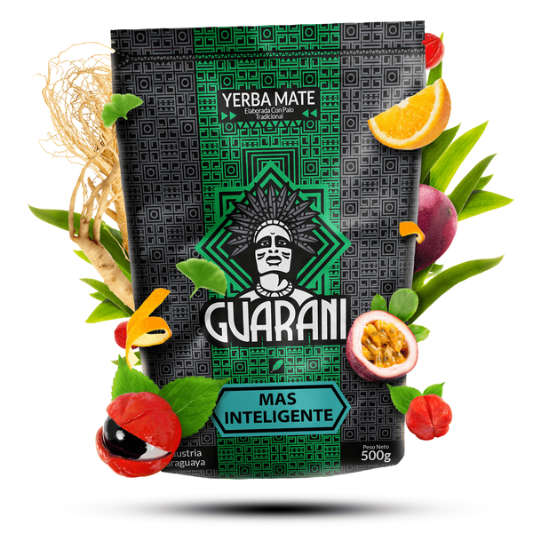 Yerba Mate Guarani Ensemble de fruits 3x500g