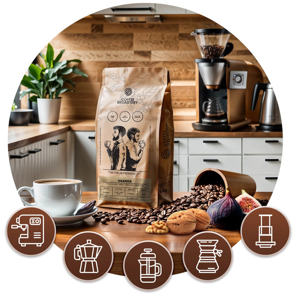 Bro Coffee Roastery - Café en grains Uganda Kanyenye Spécialité 1 kg