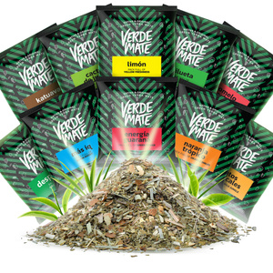 GRAND ENSEMBLE D’ÉCHANTILLONS de maté 10 x 50 g