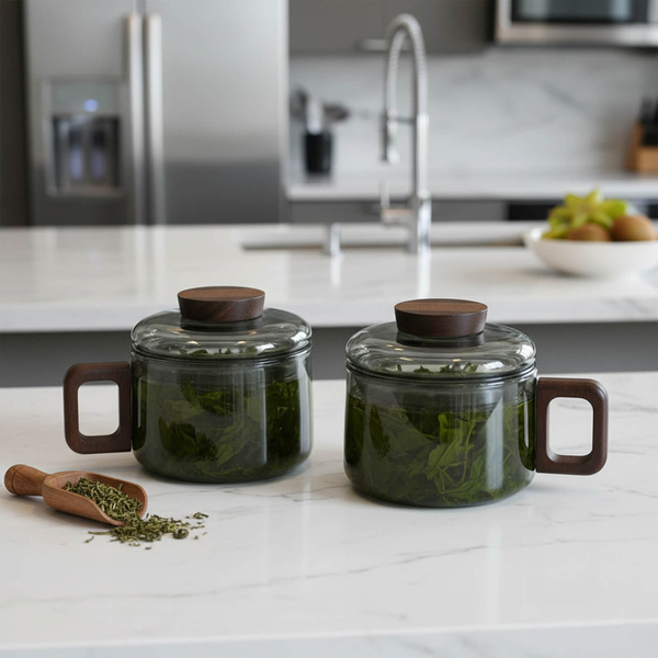 Tasse en verre avec infuseur Cebador Vidrio 200 ml