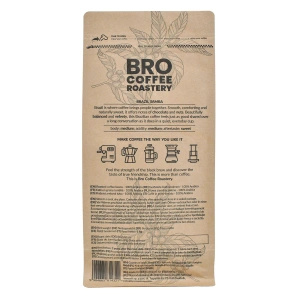 Bro Coffee Roastery – Café en grains Brazil Samba Premium 1 kg