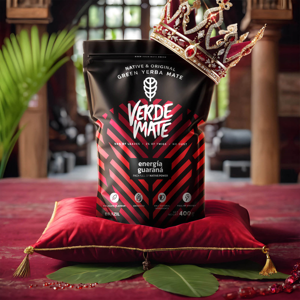 Ensemble de cadeaux Yerba Maté : Verde Mate Energía Guaraná + Calebasse + Bombilla