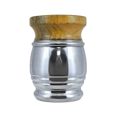 Pot à maté Palo Santo forgé avec métal – Pedro