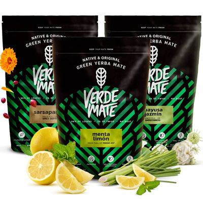 Trio Yerba Verde Mate sur START pour les débutants